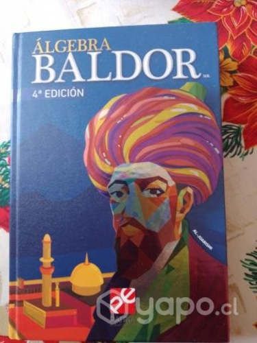 Libro Álgebra Baldor 4 Edición