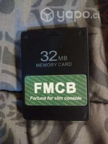 Memory Card PS2 con freemcboot para ps2 slim