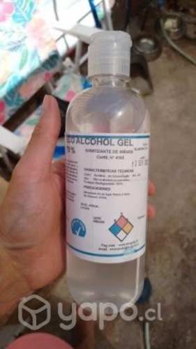Alcohol gel 1000 ml y 500 ml
