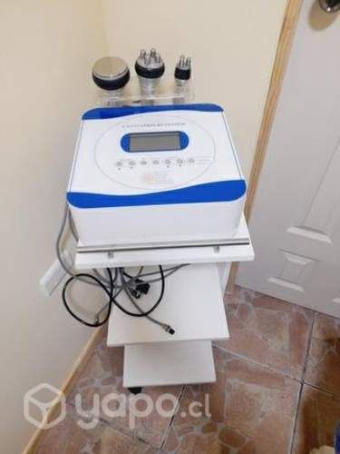 Cavitacion y radiofrecuencia mas carrito auxiliar