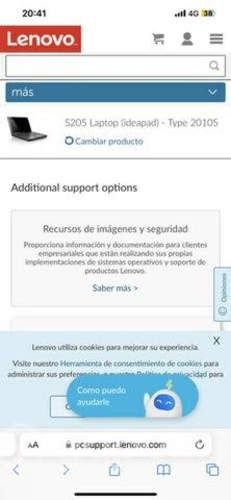 Notebook lenovo idea pad s105