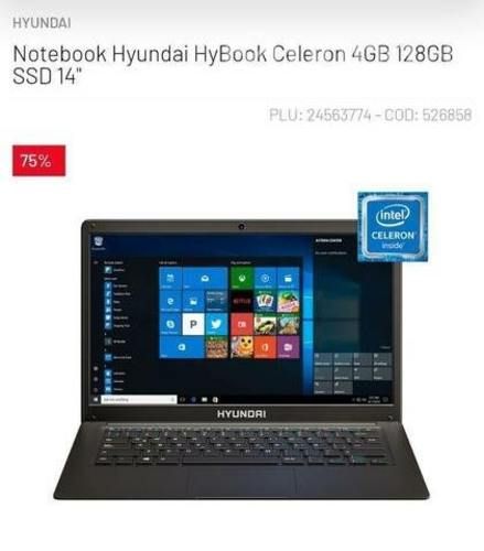 Notebook Hyundai nuevo