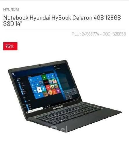 Notebook Hyundai nuevo