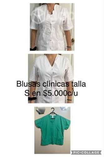 Blusas clínicas talla S