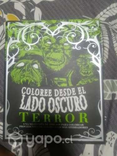 Libro de colorear de terror nuevo