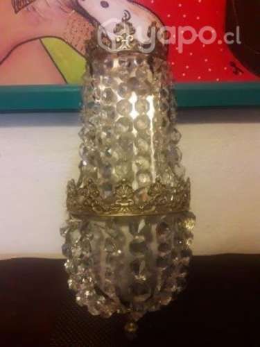 Lampara apliqué antiguo