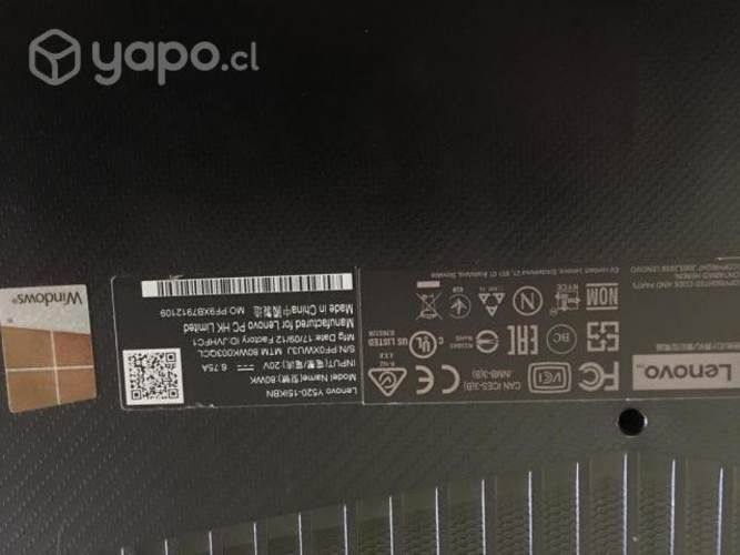 Lenovo y520 legion gamer