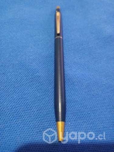 Lapiz Cross, bañado en oro