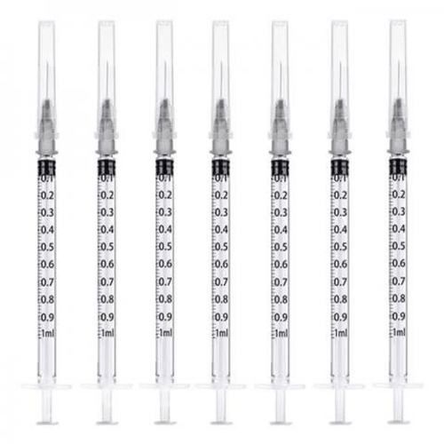 Pack 100 Jeringas Tuberculina Desechables 1 Ml/cc