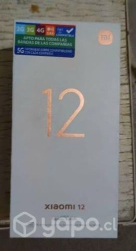 Xiaomi 12 5g 256 - 8 gb ram