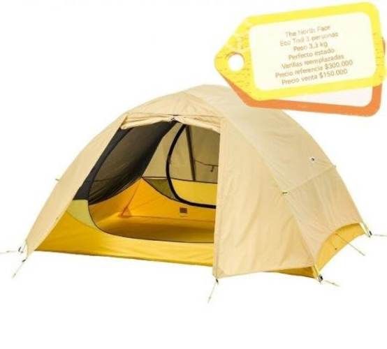 Carpa the north face 3 personas