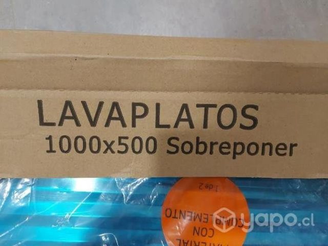 Lavaplato sobreponer 100x50 cm izquierdo spledid