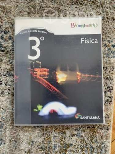Física tercero medio, Santillana