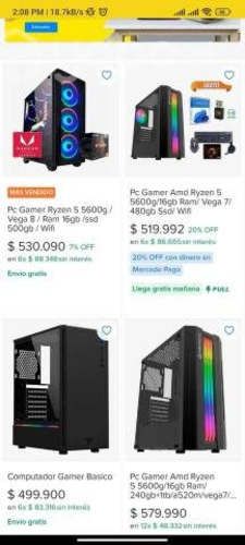 Pc Gamer (Sin Gráfica Dedicada) Nuevo