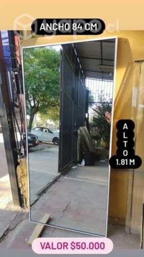 Espejo borde aluminio