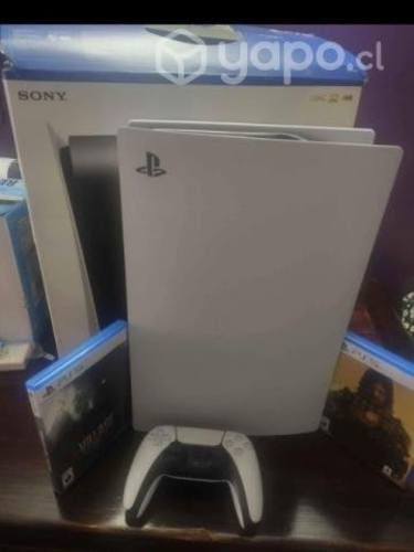 Play Station 5 versión disco