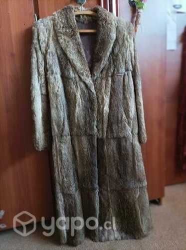 Abrigo piel de conejo