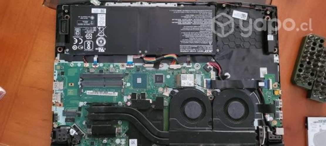 Acer Nitro 5 en desarme