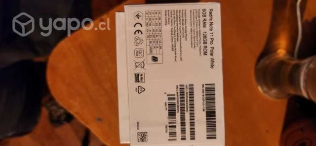 Celular redmi note 11 pro polar White