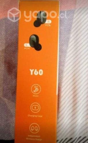 Auricular bluetooth Y60 ultra y recargable