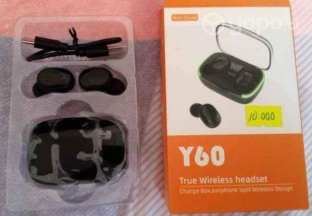 Auricular bluetooth Y60 ultra y recargable