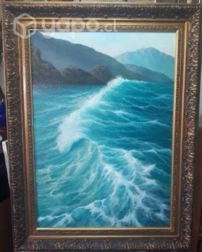 Cuadro Marina Roberto León Salinas 50x70