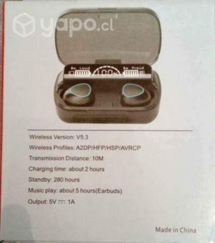 Auriculares bluetooth M10