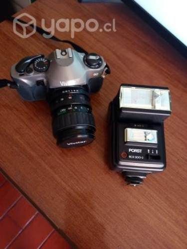 Camara Reflex Vivitar análoga