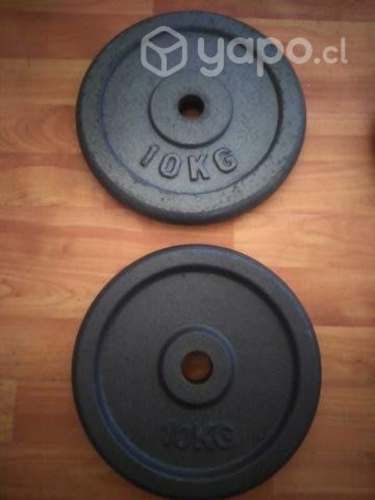 Discos preolimpicos 10 Kg (par)
