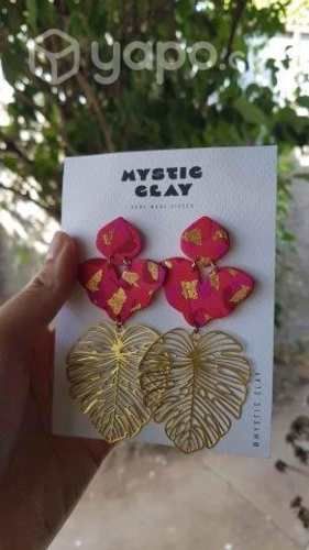 Aros fiesta de arcilla polimérica