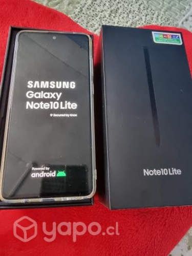 Samsung note 10 lite