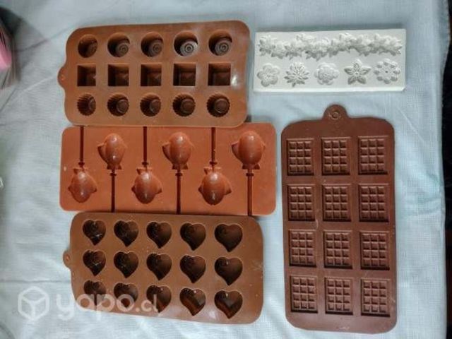 Lote moldes de silicona