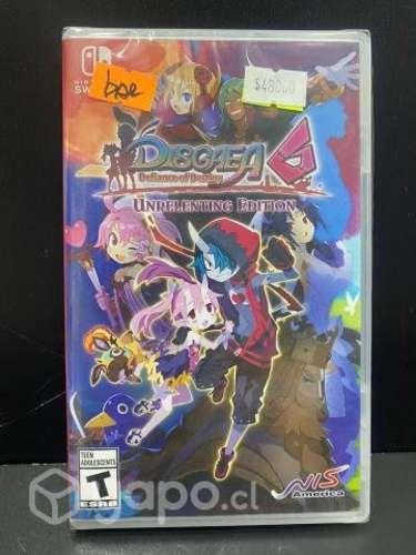 Nintendo switch Disgea 6