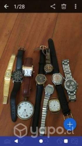 Colección relojes suizos, automático, cuerda
