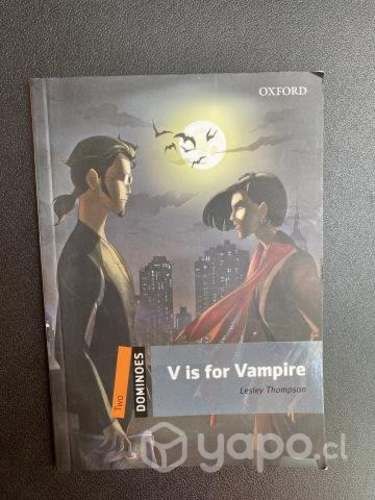 Libro v is for vampire