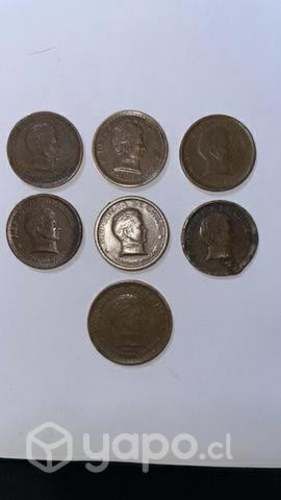 Set monedas de cobre chile