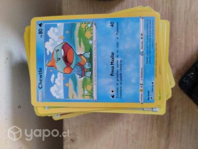 154 cartas pokemon normales