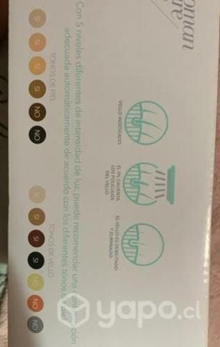 Depiladora Láser, Sin uso