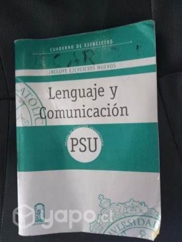 Cuaderno de ejercicios Lenguaje y comunicación