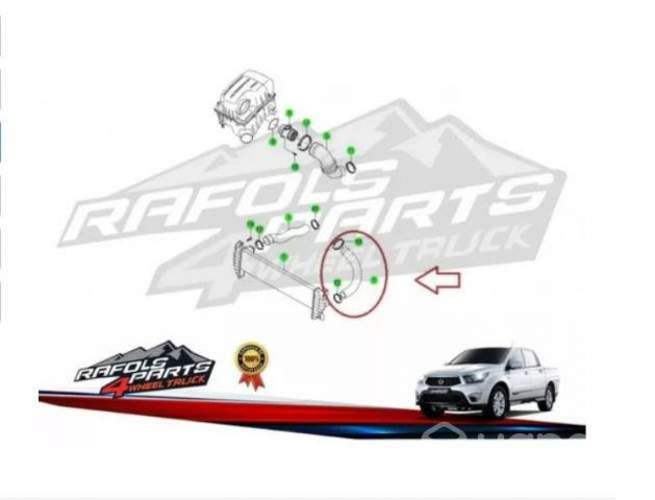 Manguera Intercooler Ssangyong New Actyon 2.0 2012