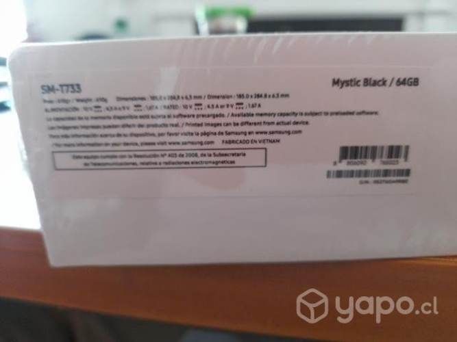 Tablet Samsung Galaxy Tab S7 FE + Pen + teclado