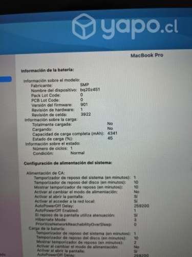 Macbook pro 13 Touchbar 2017