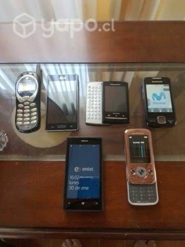 Celulares antiguos funcionando clasicos