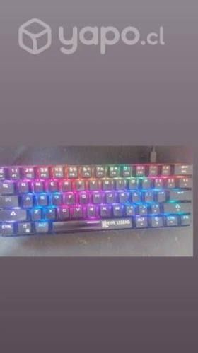 Teclado hype legend inalambrico (incluye cable?