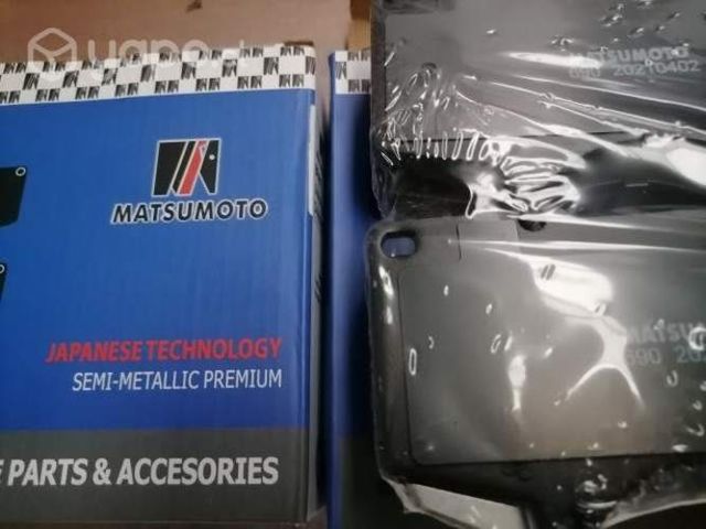 Pastillas y balatas tecnología japonesas