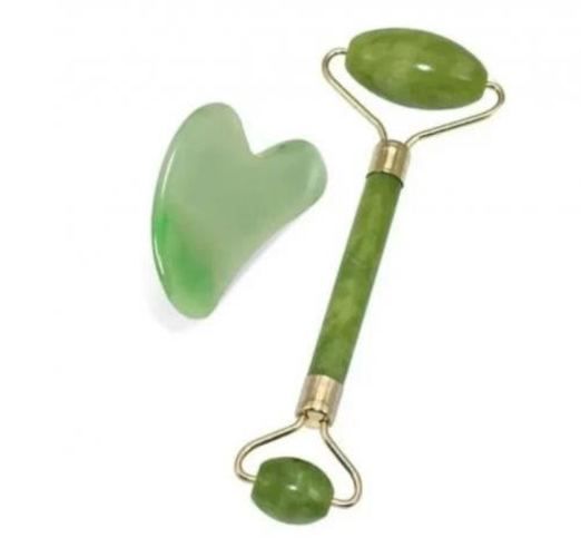 Rodillo Jade Facial Linfático Piedra