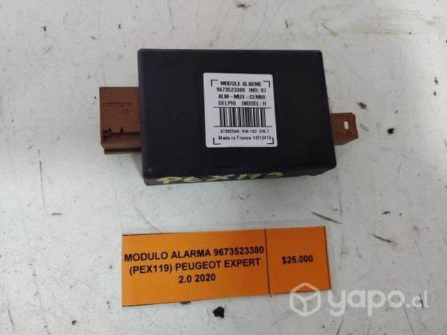 Modulo Alarma  (PEX119) Peugeot Expert