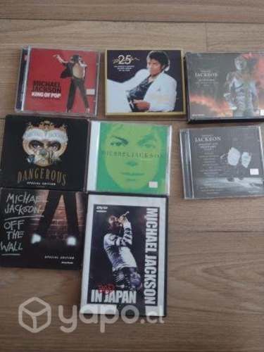 Colección de CDS Michael Jackson