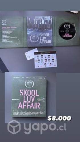 Álbum Skool Luv Affair BTS sin pc random