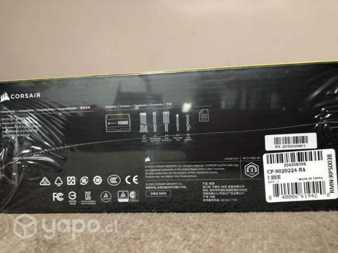 Fuente de Poder Corsair VS600 White